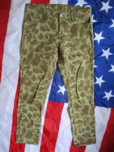 CARHARTT USA riot pant JEANS TROUSERS WW2 FROGSKIN Vietnam DUCK HUNTER CAMO