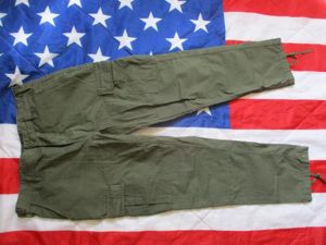 TEESAR 100% COTTON USA BDU combat PANTS TROUSERS m65 Vietnam WAR OG Green 36'