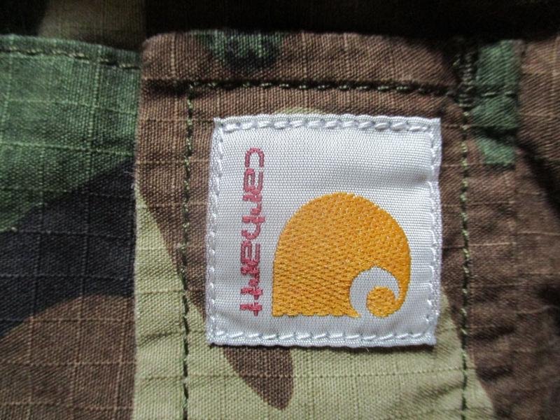 Real CARHARTT USA US BDU M65 aviation CARGO COMBAT TROUSERS 1981 woodland camo