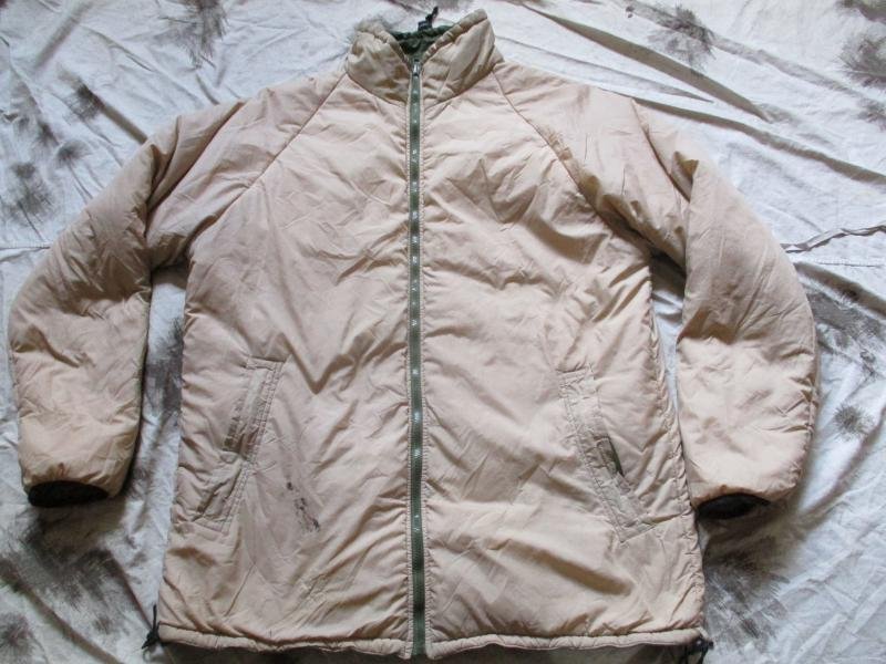 BRITISH ARMY Afghanistan ISSUE SOFTY ARCTIC THERMAL softie JACKET reversible og-Desert LARGE
