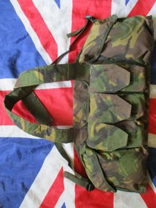 ORIGINAL old skool ARKTIS dpm camo CHEST RIG WEBBING 42 COMMANDO MODEL