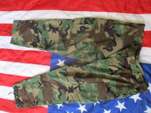 GENUINE USA US ARMY / USMC issue M81 woodland CAMO BDU combat PANTS TROUSERS m65 XL R