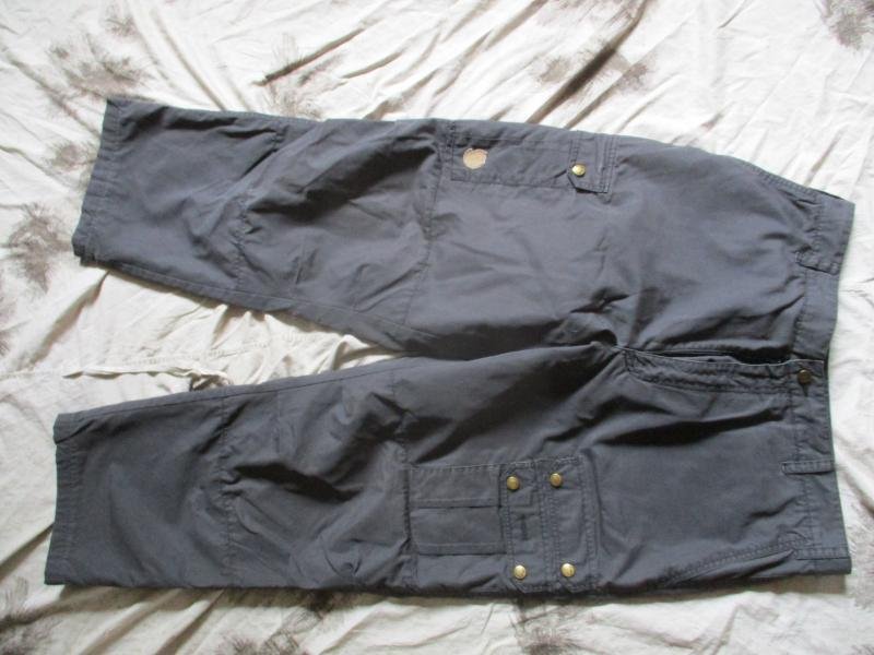 Fjallraven G-1000 lined winter WALKING OUT DOOR MOUNTAIN TROUSERS 37' large GREY