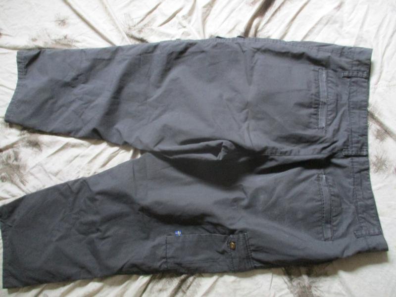 Fjallraven G-1000 lined winter WALKING OUT DOOR MOUNTAIN TROUSERS 37' large GREY