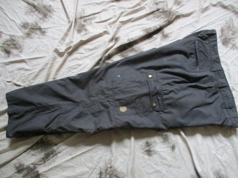 Fjallraven G-1000 lined winter WALKING OUT DOOR MOUNTAIN TROUSERS 37' large GREY