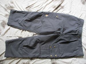 Fjallraven G-1000 lined winter WALKING OUT DOOR MOUNTAIN TROUSERS 37' large GREY