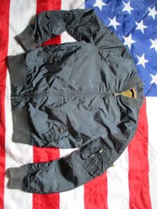 original ALPHA INDUSTRIES USA MA1 SUMMER Bomber pilot JACKET COAT navy blue M