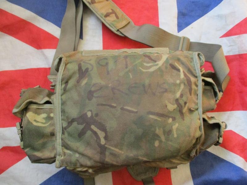 GENUINE BRITISH ARMY / SAS issue MTP MULTICAM battle man car BAG combat satchel