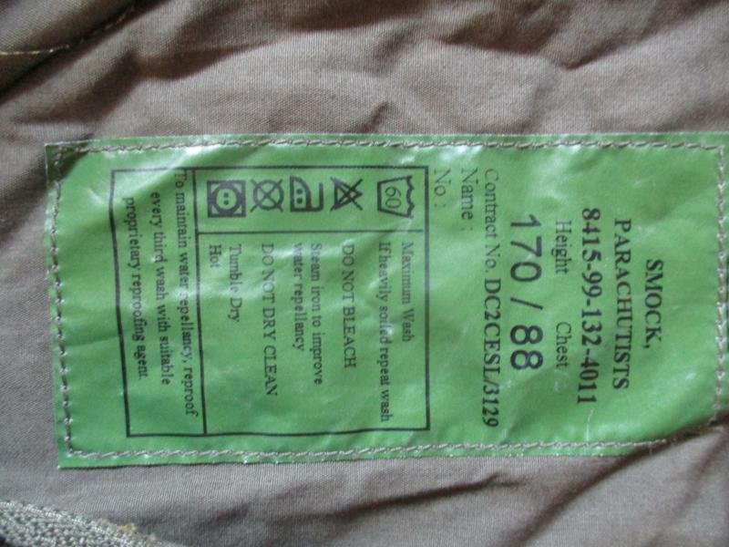 GENUINE issue OLD SKOOL 2000s era DPM PARA SMOCK 170/88 small - medium NEW
