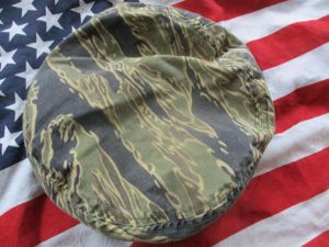 EAST ASIA SUPPLY CO golden TIGER STRIPE camo VIETNAM WAR LRRP SOG ARVN BERET