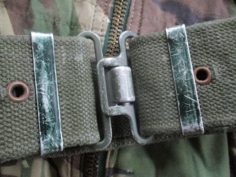 real BRITISH ARMY / PARACHUTE REGIMENT ISSUE 58 PATTERN WEBBING BELT