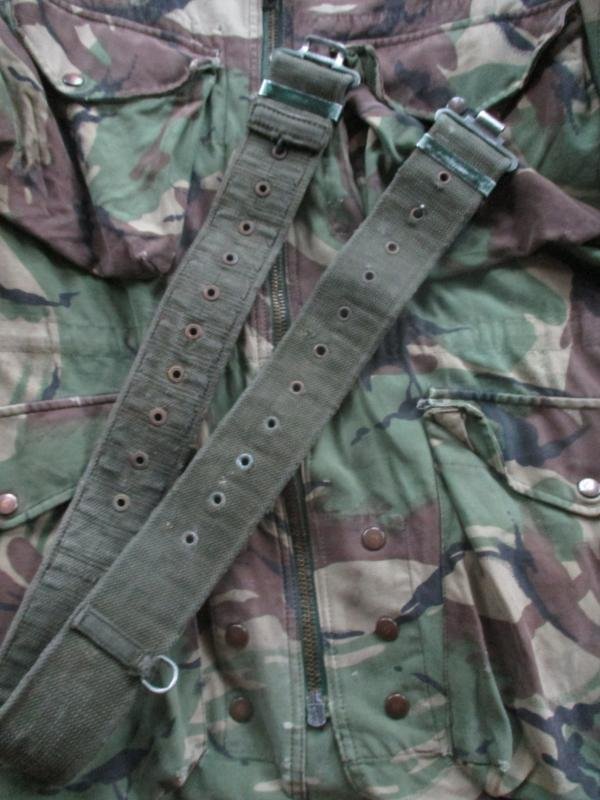 real BRITISH ARMY / PARACHUTE REGIMENT ISSUE 58 PATTERN WEBBING BELT