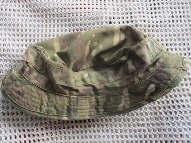 GENUINE BRITISH ARMY ISSUE MTP MULTICAM modified BUSH BOONIE JUNGLE HAT 57CM M