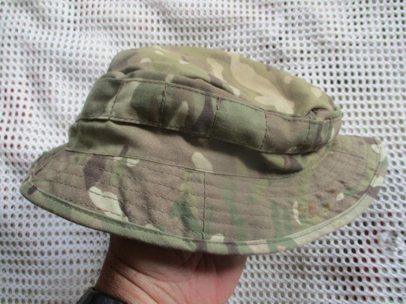GENUINE BRITISH ARMY ISSUE MTP MULTICAM modified BUSH BOONIE JUNGLE HAT 57CM M