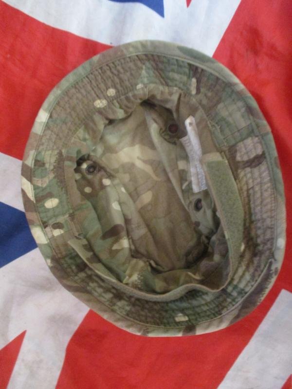 GENUINE BRITISH ARMY ISSUE MTP MULTICAM modified BUSH BOONIE JUNGLE HAT 58CM M