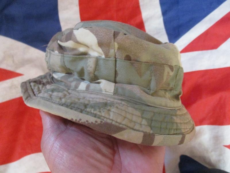 GENUINE BRITISH ARMY ISSUE MTP MULTICAM modified BUSH BOONIE JUNGLE HAT 58CM M