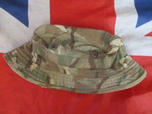 GENUINE BRITISH ARMY ISSUE MTP MULTICAM modified BUSH BOONIE JUNGLE HAT 58CM M
