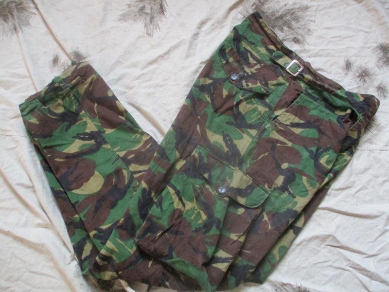 GENUINE ISSUE cotton GABARDINE dpm sas windproof X WAIST TYPE TROUSERS modified