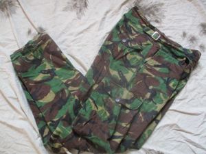 GENUINE ISSUE cotton GABARDINE dpm sas windproof X WAIST TYPE TROUSERS modified