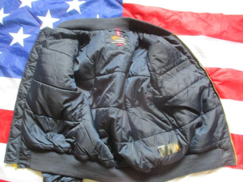 ALPHA INDUSTRIES NASA 100TH SPACE SHUTTLE MISSION MA1 bomber pilot JACKET COAT SMALL