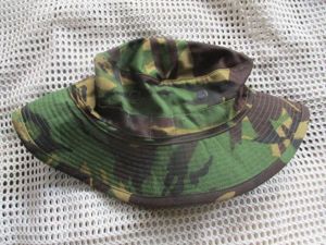 GENUINE 1980's 80s BRITISH ARMY SAS issue UK DPM jungle BUSH BOONIE HAT 58CM NEW