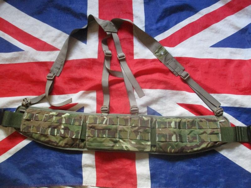 UK ISSUE OSPREY MOLLE webbing belt HIP PAD YOKE battle shooters MTP MULTICAM NEW