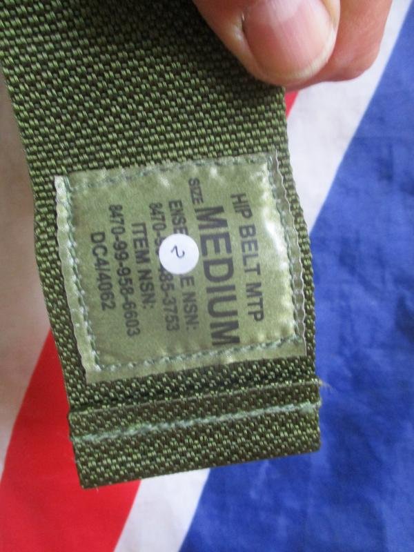 UK ISSUE OSPREY MOLLE webbing belt HIP PAD YOKE battle shooters MTP MULTICAM NEW