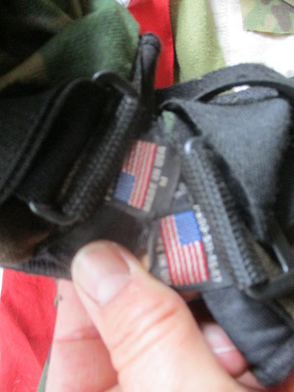 Bijans USSF ODA TEAM SEAL TEAM DEVGRU SPEAR issue M81 WOODLAND CAMO knee PADs