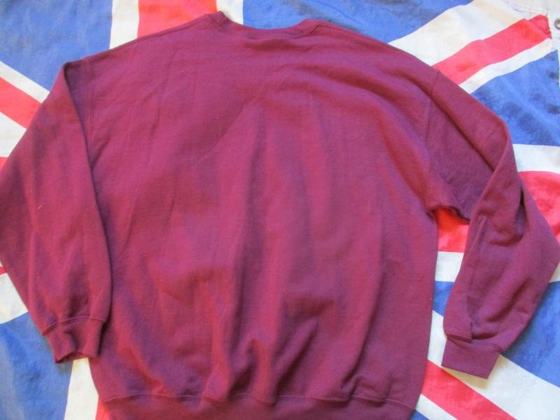 2nd BATTALION THE PARACHUTE REGIMENT 2 para AIRBORNE MAROON sweat shirt XL new