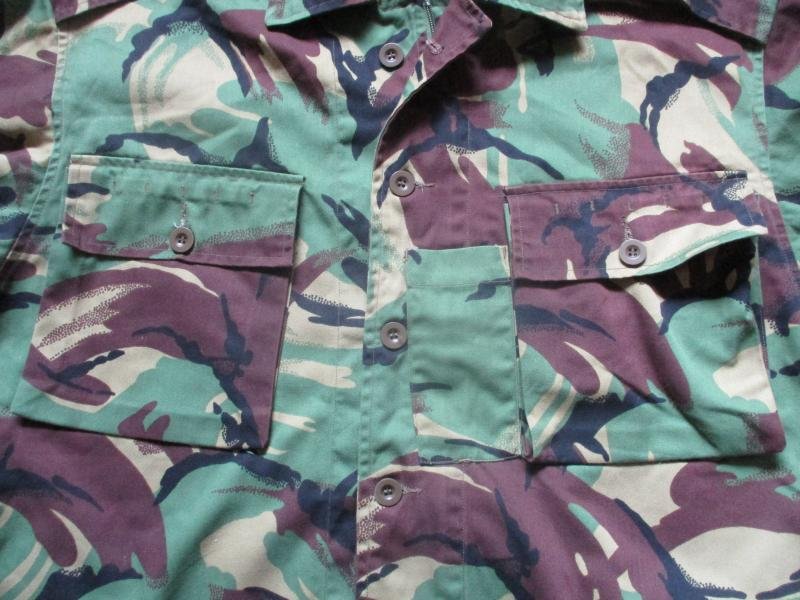 GENUINE sas RE ISSUE 68 patt JUNGLE 1968 dpm TROPICAL COMBAT SHIRT modified LARGE 180/104
