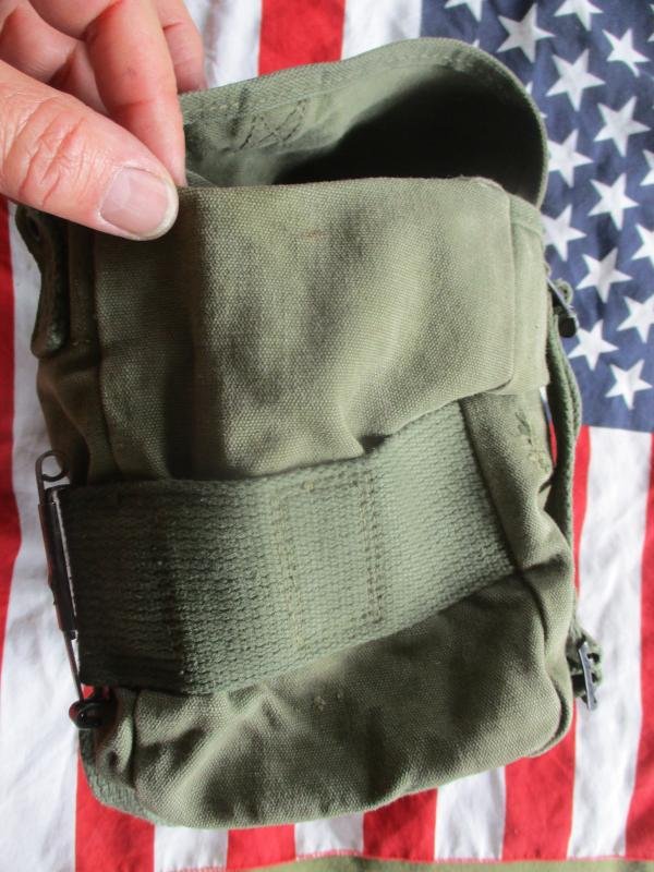 M1956 US ARMY issue VIETNAM WAR M56 WEBBING 1st PATTERN BUTT PACK