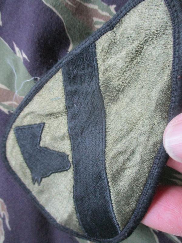 GENUINE issue US ARMY Ist AIR CAVALRY air cav VIETNAM WAR ERA PATCH subdued