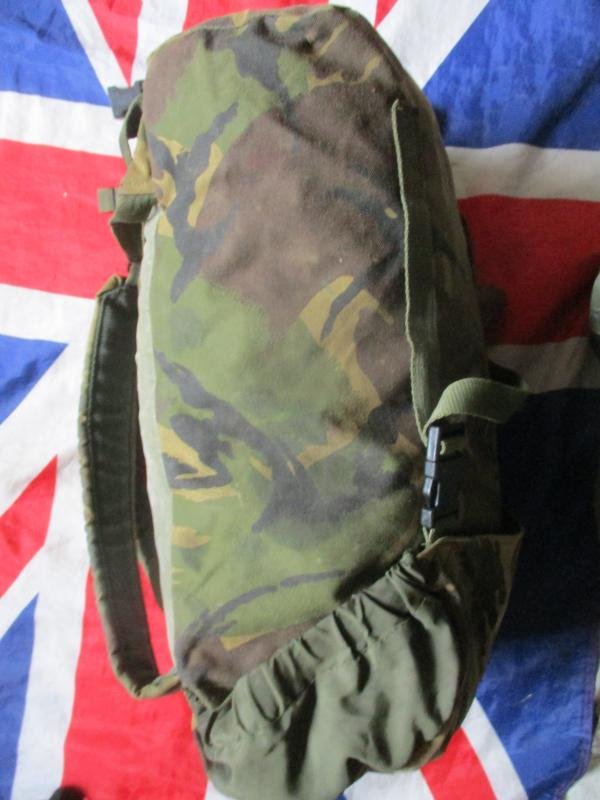 ORIGINAL old skool 80s - 90s era ARKTIS dpm camo 30L DAY SACK PATROL PACK munro