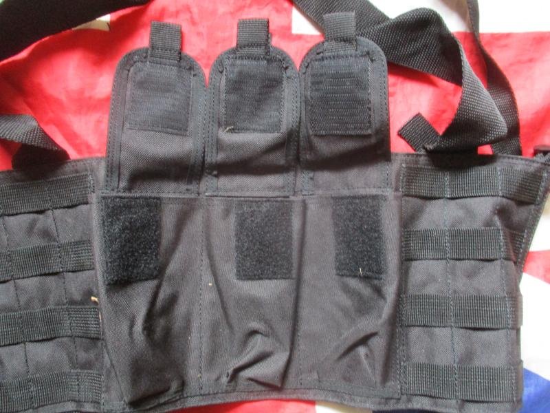 SOLO OF HEREFORD SAS covert ops low profile CHEST WEBBING RIG molle SF BLACK
