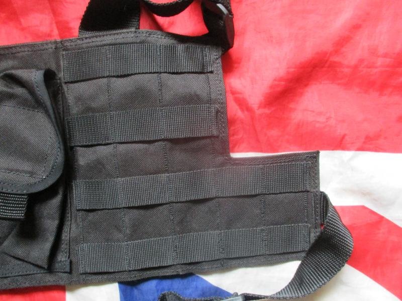 SOLO OF HEREFORD SAS covert ops low profile CHEST WEBBING RIG molle SF BLACK