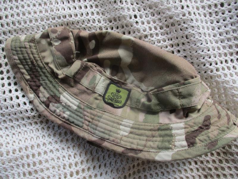 GENUINE BRITISH ARMY ISSUE MTP MULTICAM modified BUSH BOONIE JUNGLE HAT 56CM S M