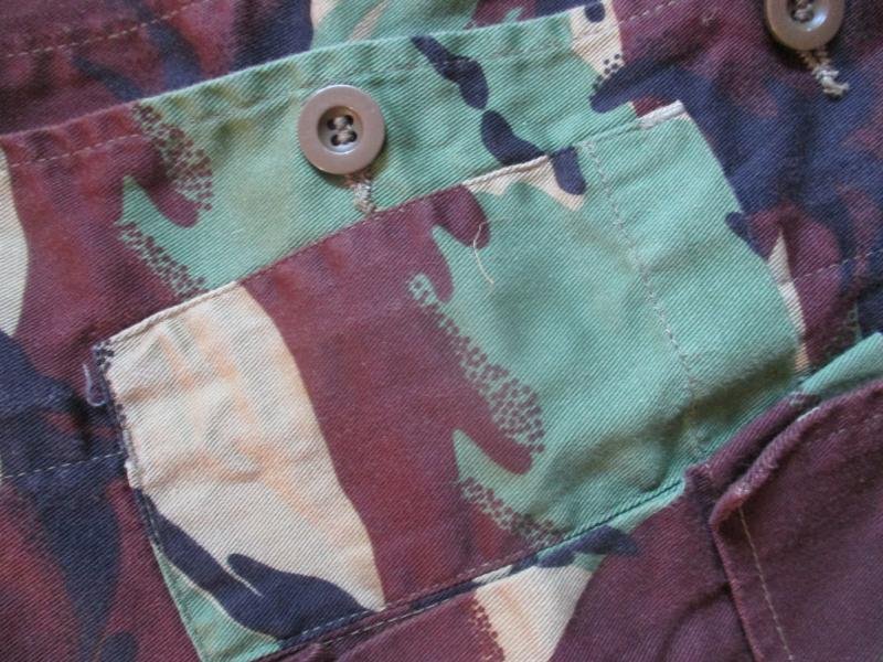 GENUINE sas RE ISSUE 68 patt JUNGLE 1968 dpm TROPICAL COMBAT SHIRT modified M