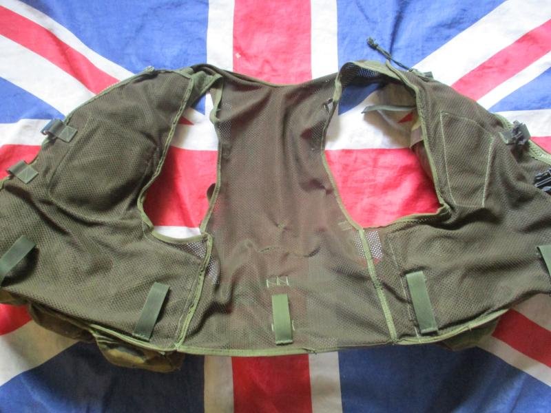 custom made PLCE OPS CTR CHEST WEBBING GP WAISTCOAT LBV VEST LBE dpm camo SAS