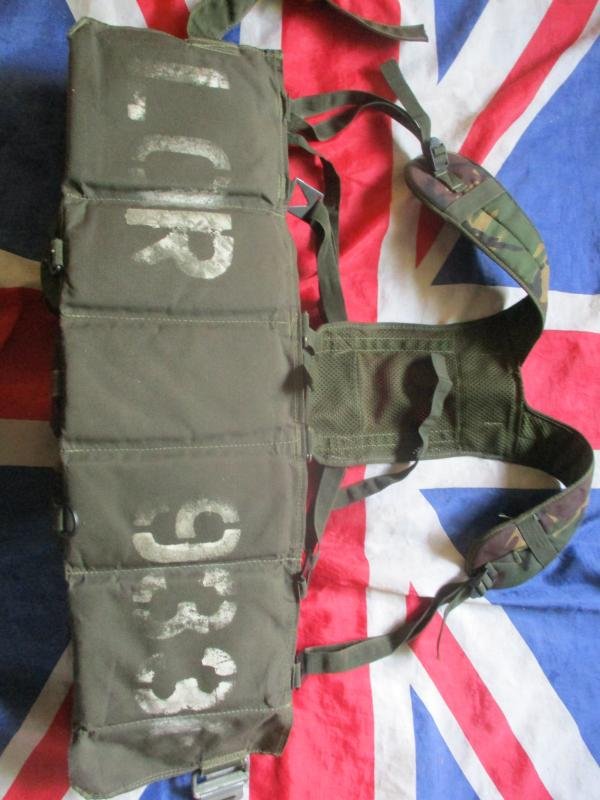 DRAGON of Colchester AIRBORNE belt kit STITCH DOWN WEBBING SET PLCE DPM & YOKE