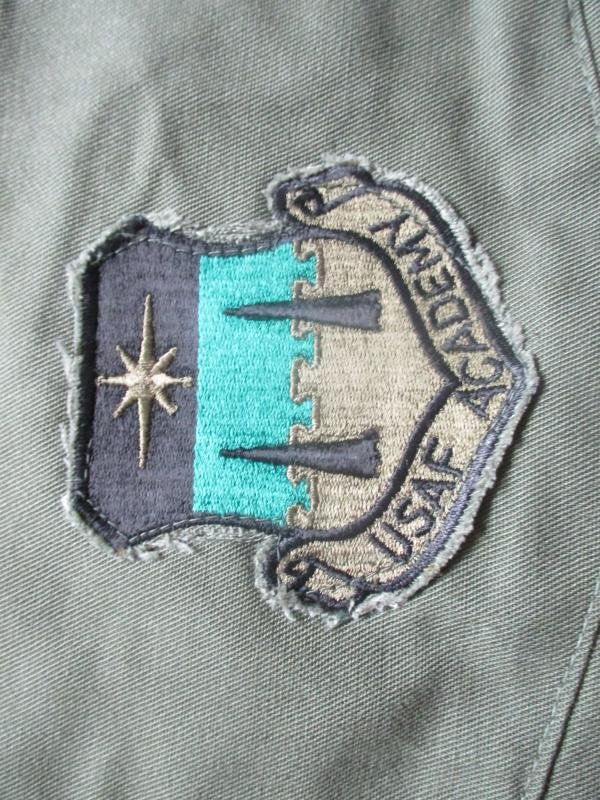 ORIGINAL vintage fashion 1982 US AIR FORCE usaf ISSUE OG green UTILITY SHIRT xxl