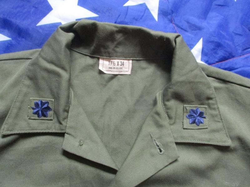 ORIGINAL vintage fashion 1982 US AIR FORCE usaf ISSUE OG green UTILITY SHIRT xxl