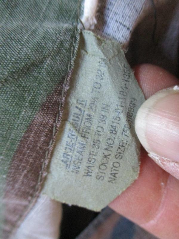 US Army usa us M81 woodland CAMO BDU combat TROUSERS cutt of surfer SHORTS large