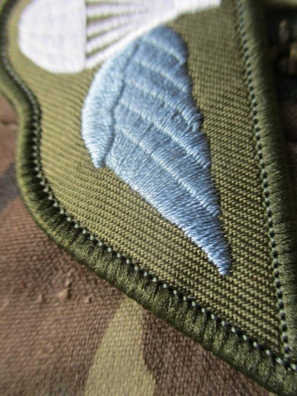 CURRENT BRITISH ARMY PARACHUTE REGIMENT AIRBORNE FORCES PARACHUTE WINGS colour
