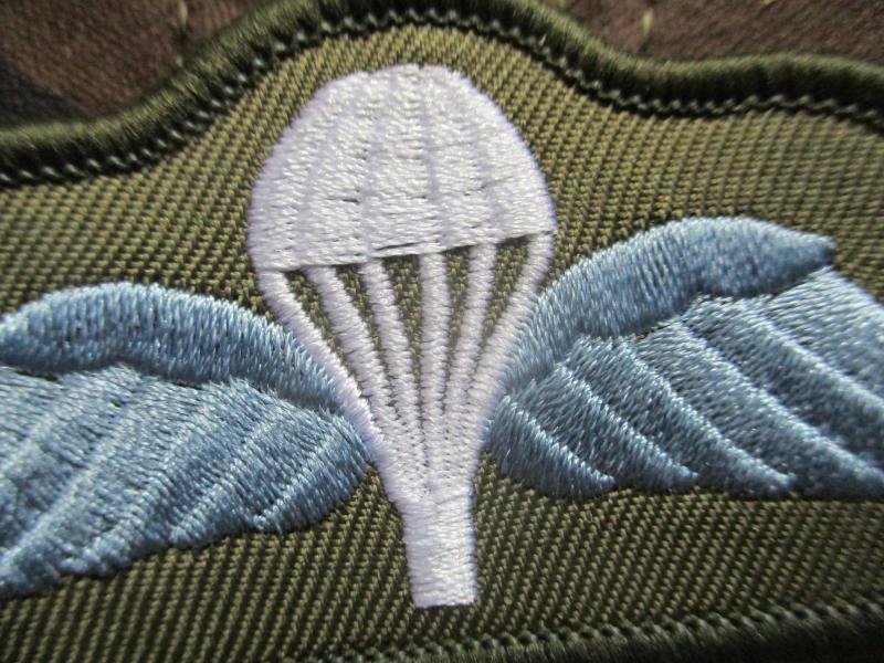 CURRENT BRITISH ARMY PARACHUTE REGIMENT AIRBORNE FORCES PARACHUTE WINGS colour