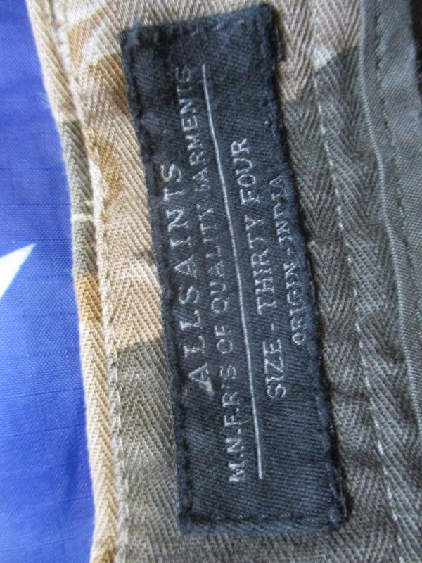 ALL SAINTS us army sf / arvn VIETNAM WAR JWD tiger stripe combat HBT SHORTS