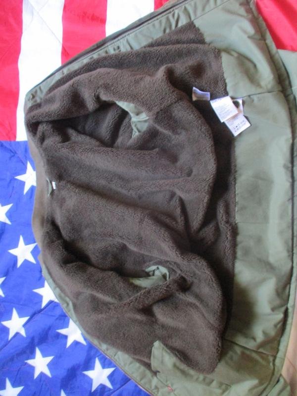 rare Vintage Fashion LEVIS US NAVY N1 N3 Sherpa DECK JACKET COAT OG GREEN large