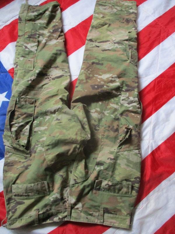 LATEST CURRENT ISSUE usa US ARMY ISSUE scorpion multicam OCP ACU COMBAT CARGO trousers Large Regular