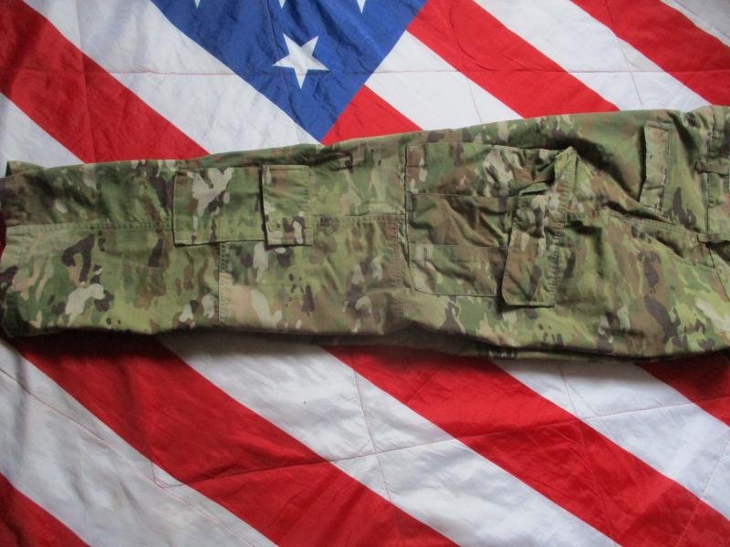 LATEST CURRENT ISSUE usa US ARMY ISSUE scorpion multicam OCP ACU COMBAT CARGO trousers Large Regular