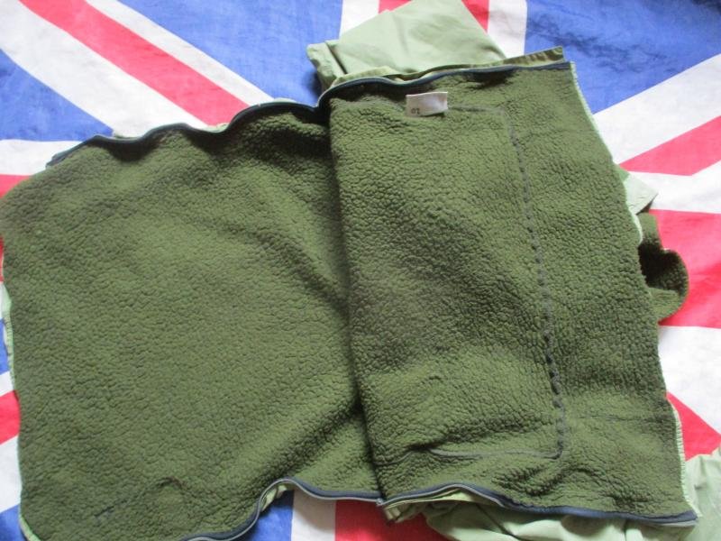 Original BUFFALO special6 FUR PILE FLEECE & PERTEX og green SHIRT SMOCK 46 large