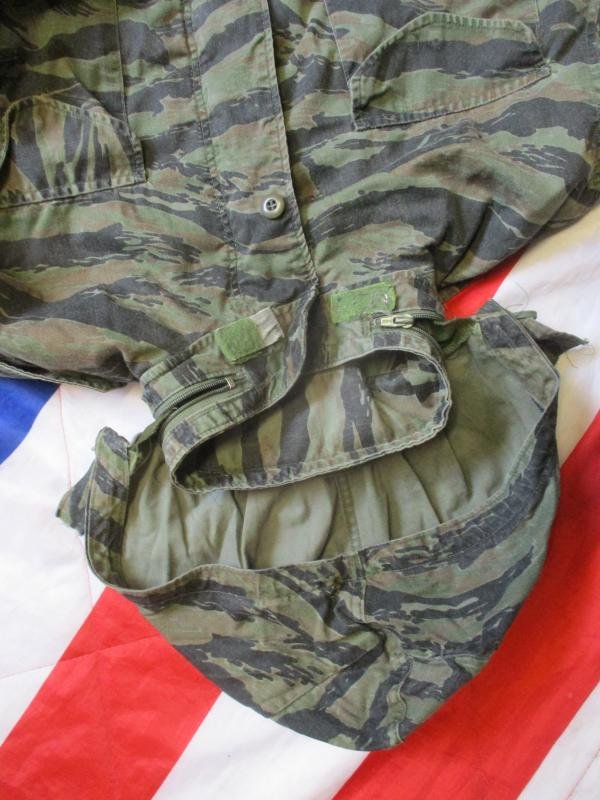 USA US ARMY VIETNAM WAR tiger stripe M65 COMBAT jacket COAT large regular -XL